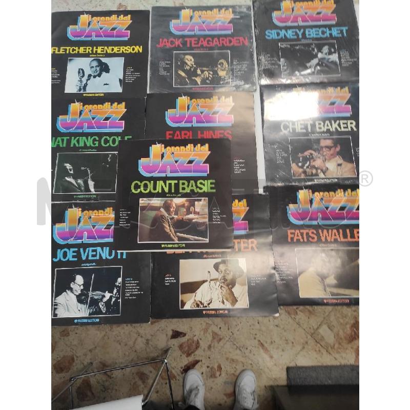 DISCHI I GRANDI CLASSICI DEL JAZZ 10 PEZZI  | Mercatino dell'Usato Salerno torrione 1