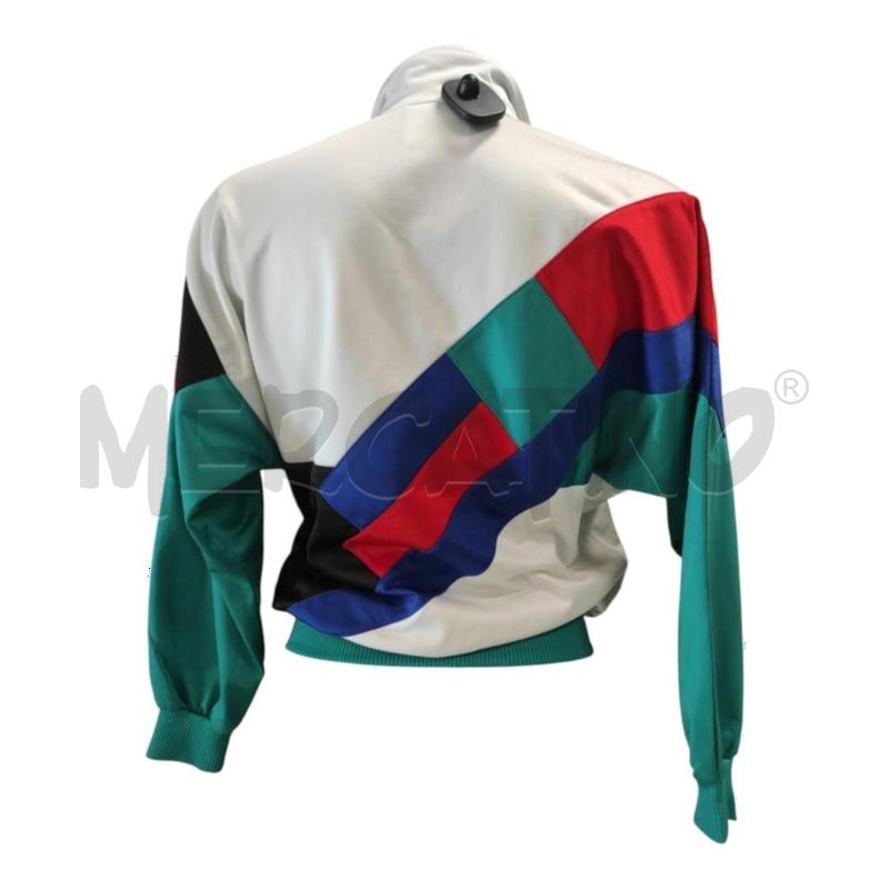 FELPA BAMBINO ADIDAS BIANCO VERDE ROSSO NERO BLU TG.12 | Mercatino dell'Usato Salerno torrione 2