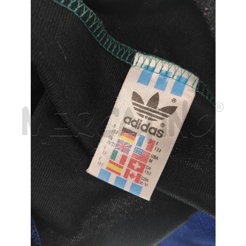 FELPA BAMBINO ADIDAS BIANCO VERDE ROSSO NERO BLU TG.12 | Mercatino dell'Usato Salerno torrione 4