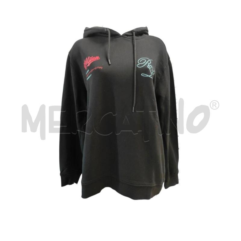 FELPA UOMO ACMILAN RAFALEAORL10 NERO STAMPE TG.XXL | Mercatino dell'Usato Salerno torrione 1
