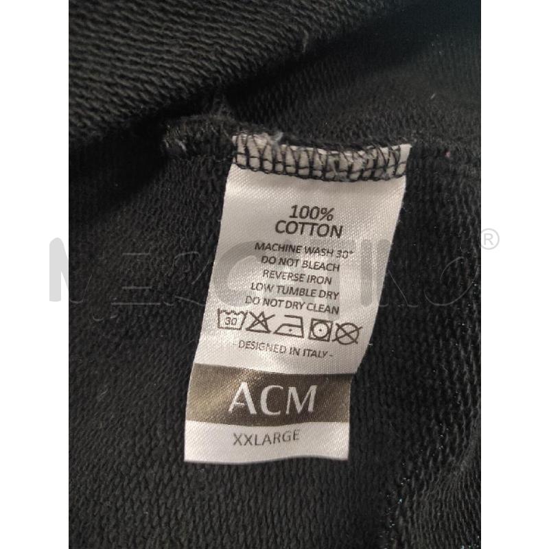 FELPA UOMO ACMILAN RAFALEAORL10 NERO STAMPE TG.XXL | Mercatino dell'Usato Salerno torrione 4
