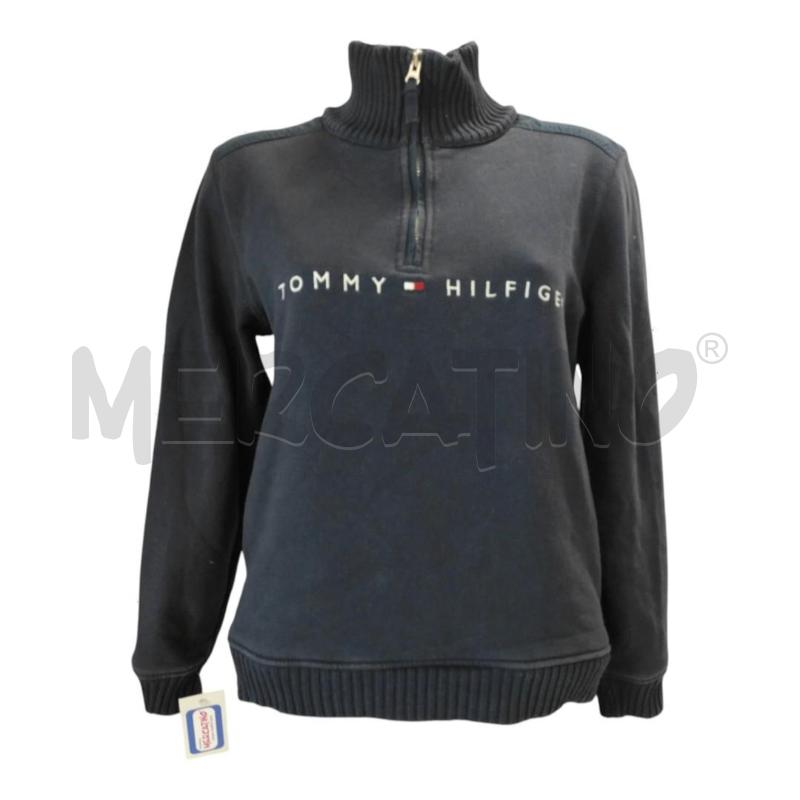 FELPA UOMO TOMMY HILFIGER HALF ZIP TG. L | Mercatino dell'Usato Salerno torrione 1
