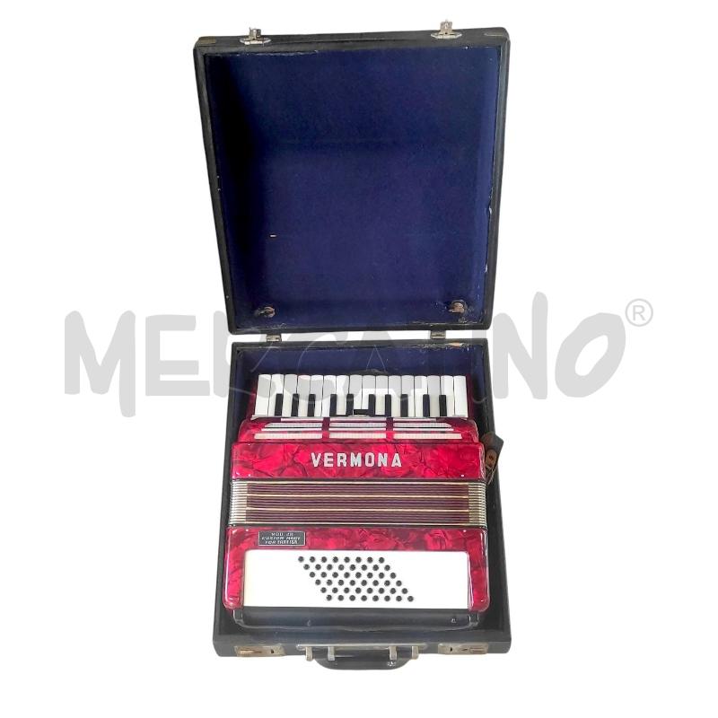 FISARMONICA VERMONA X FARFISA MODELLO 48 80 BASSI CUSTODIA | Mercatino dell'Usato Salerno torrione 1