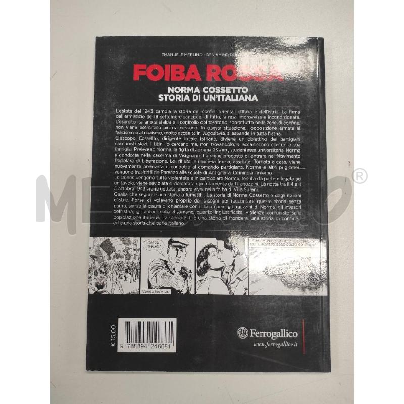 FOIBA ROSSA NORMA COSSETTO STORIA DI UN'ITALIANA | Mercatino dell'Usato Salerno torrione 2