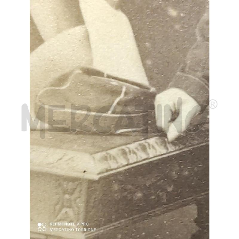 FOTO CDV GIOVANE UOMO POST MORTEM DI G. MALARDOT CARTE DE VISITE ALL'ALBUMINA VINTAGE 1870 CIRCA | Mercatino dell'Usato Salerno torrione 4
