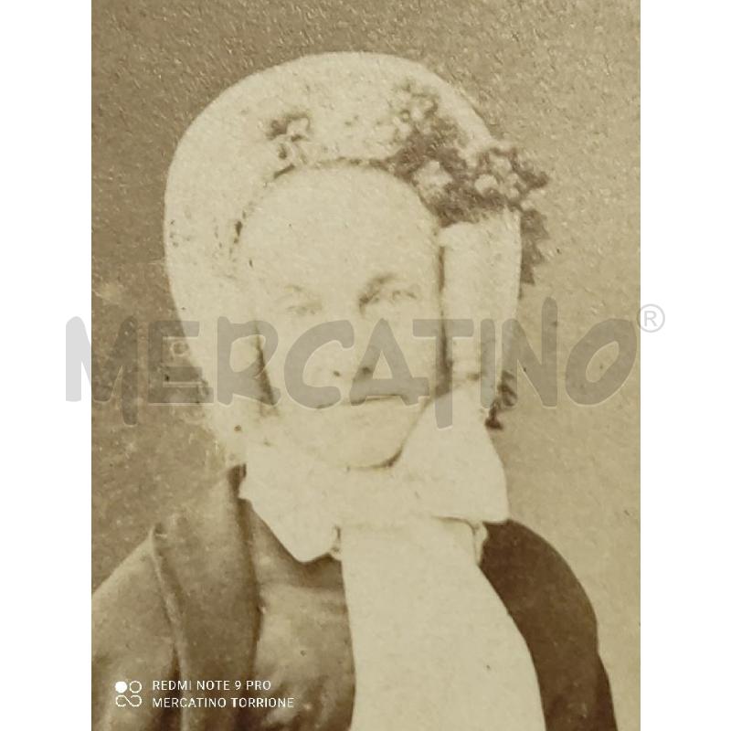 FOTO CDV MARIA AMALIA DI BORBONE - DUE SICILIE 1860 CIRCA - MALARDOT - CARTE DE VISITE ALBUMINA | Mercatino dell'Usato Salerno torrione 3