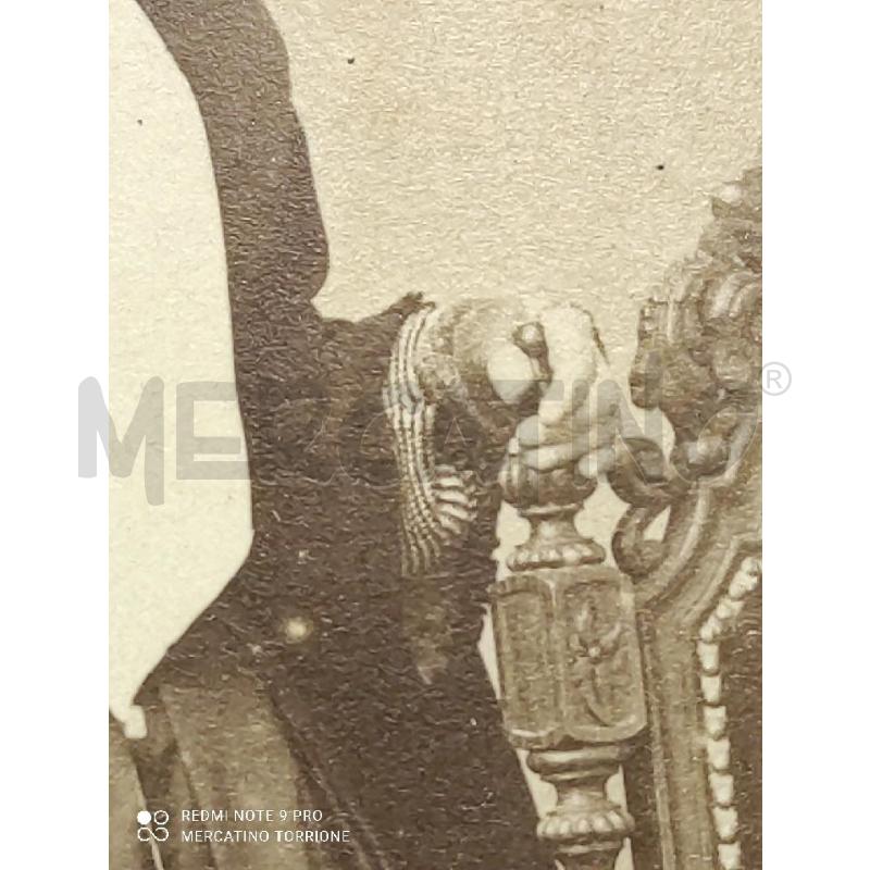 FOTO CDV MARIA AMALIA DI BORBONE - DUE SICILIE 1860 CIRCA - MALARDOT - CARTE DE VISITE ALBUMINA | Mercatino dell'Usato Salerno torrione 4