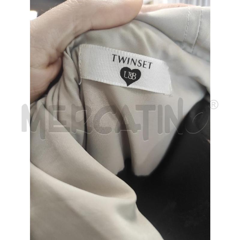 GIACCAA VENTO DONNA TWINSET ROSA BEIGE TG. M | Mercatino dell'Usato Salerno torrione 2