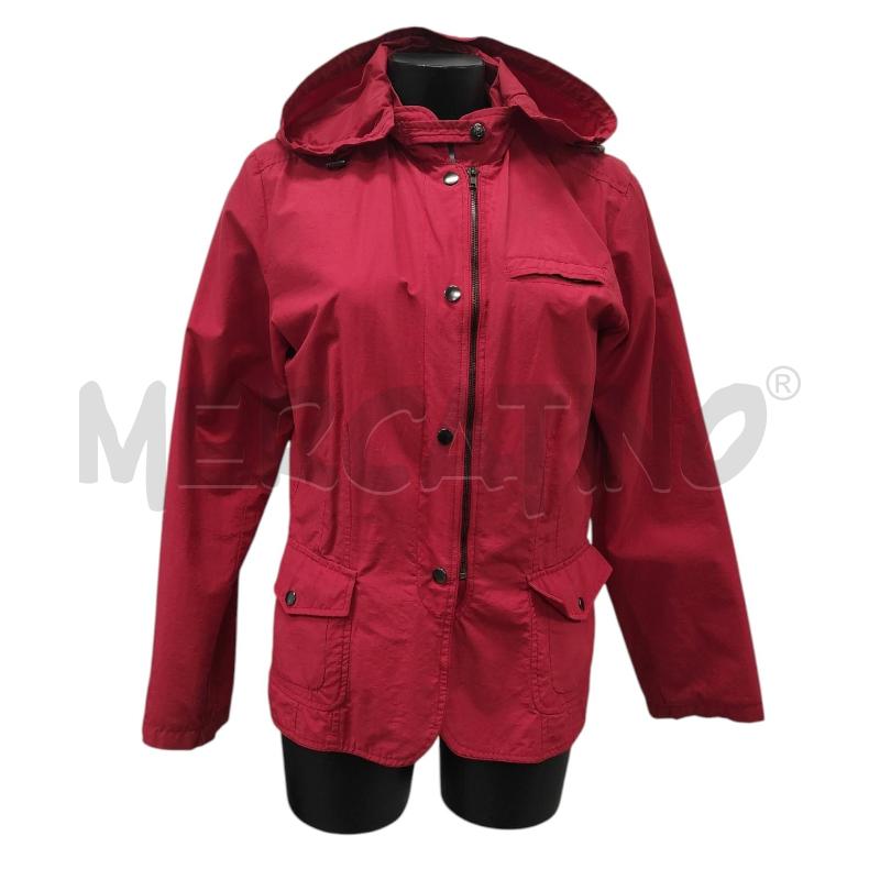 GIACCA A VENTO DONNA CAMOMILLA ROSSA TG. 48 | Mercatino dell'Usato Salerno torrione 1