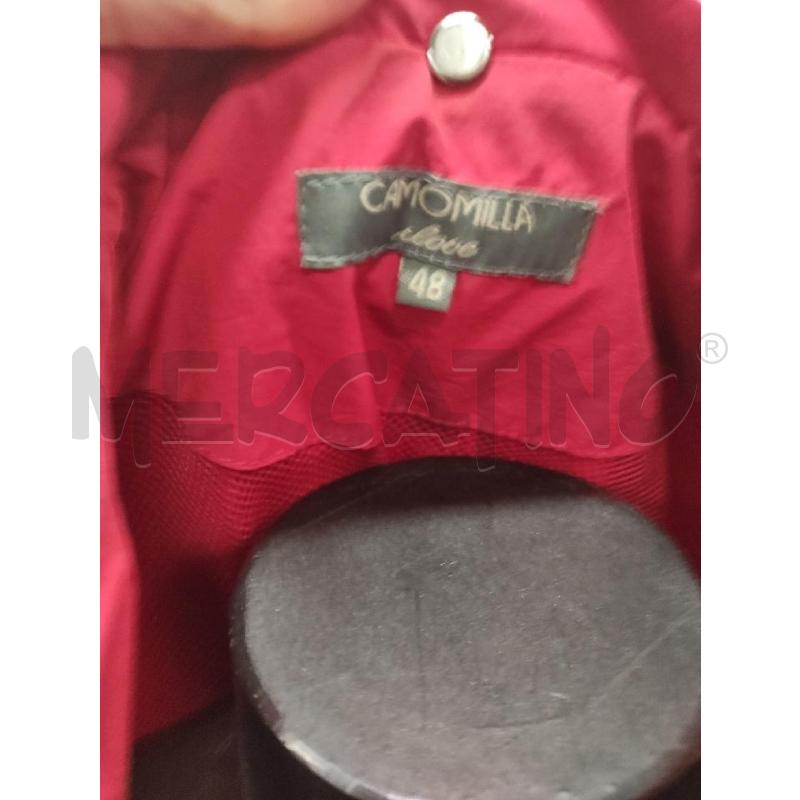 GIACCA A VENTO DONNA CAMOMILLA ROSSA TG. 48 | Mercatino dell'Usato Salerno torrione 2