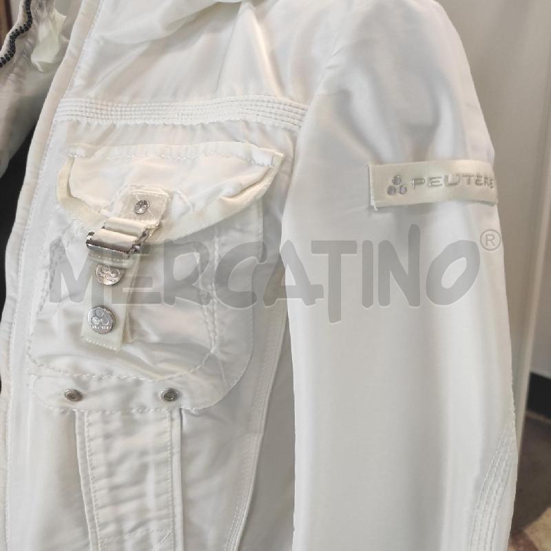 GIACCA A VENTO DONNA PEUTEREY BIANCA TG. 40 | Mercatino dell'Usato Salerno torrione 2