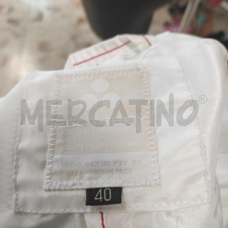 GIACCA A VENTO DONNA PEUTEREY BIANCA TG. 40 | Mercatino dell'Usato Salerno torrione 3