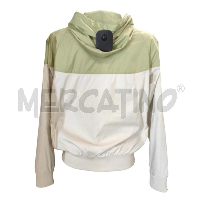 GIACCA A VENTO UOMO NIKE BEIGE VERDE TG. S  | Mercatino dell'Usato Salerno torrione 2