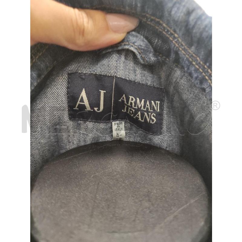 GIACCA DONNA ARMANI JEANS DENIM AQUILA SUL RETRO TG. 42 | Mercatino dell'Usato Salerno torrione 2