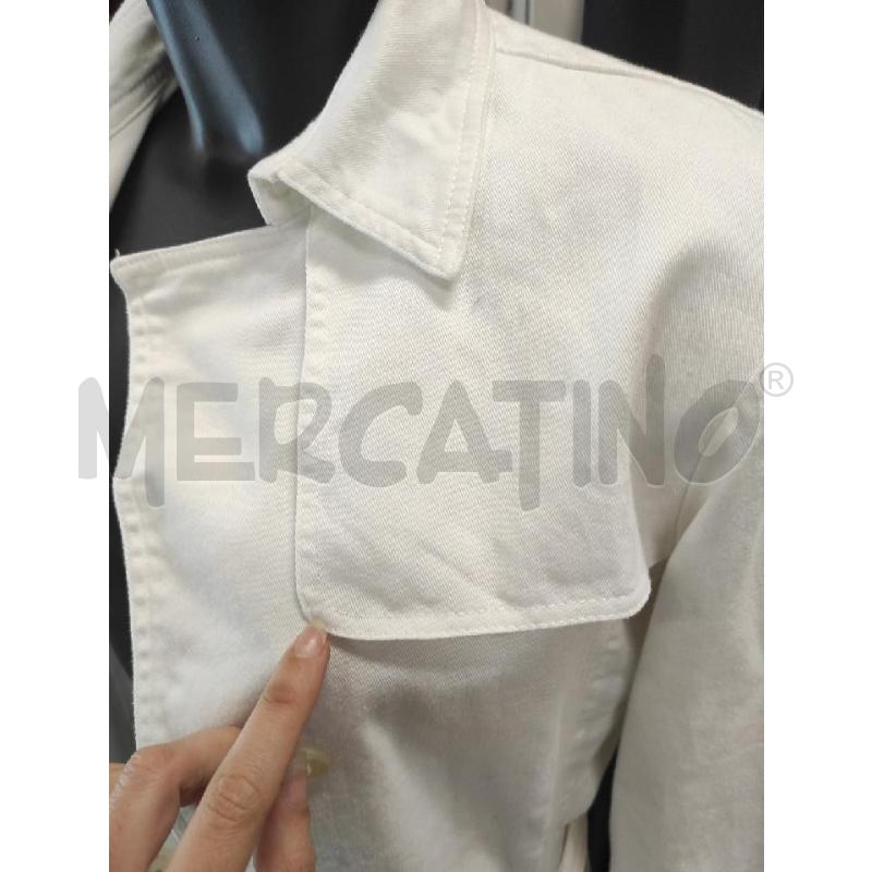 GIACCA DONNA BLUMARINE BIANCO JEANS TG. 14 | Mercatino dell'Usato Salerno torrione 4