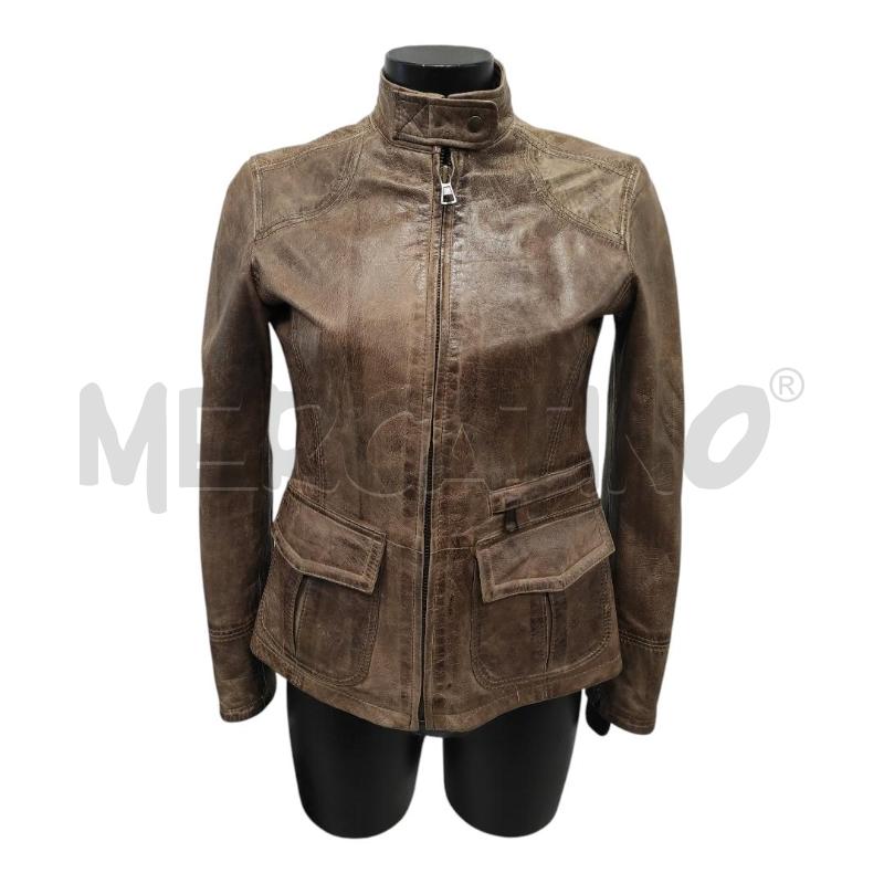 GIACCA DONNA BORGOFIORI MARRONE TG. 42 | Mercatino dell'Usato Salerno torrione 1
