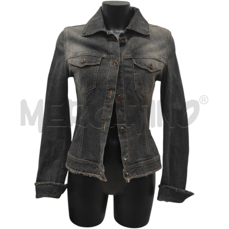 GIACCA DONNA JEANS SCURO ALYS TG 44  | Mercatino dell'Usato Salerno torrione 1