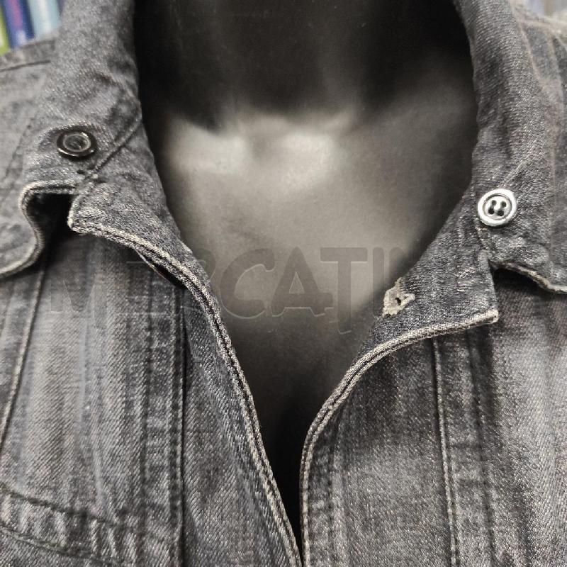 GIACCA DONNA JEAN PAUL GAULTIER DENIM NERA TG. 48  | Mercatino dell'Usato Salerno torrione 4
