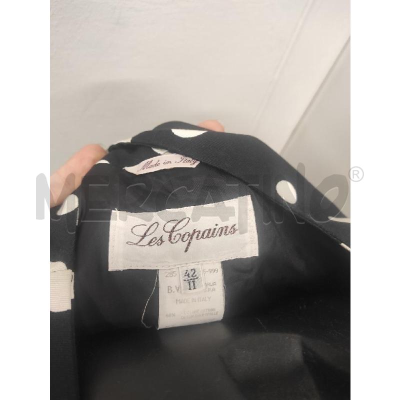 GIACCA DONNA LES COPAINS NERA POIS TG. 42 | Mercatino dell'Usato Salerno torrione 2