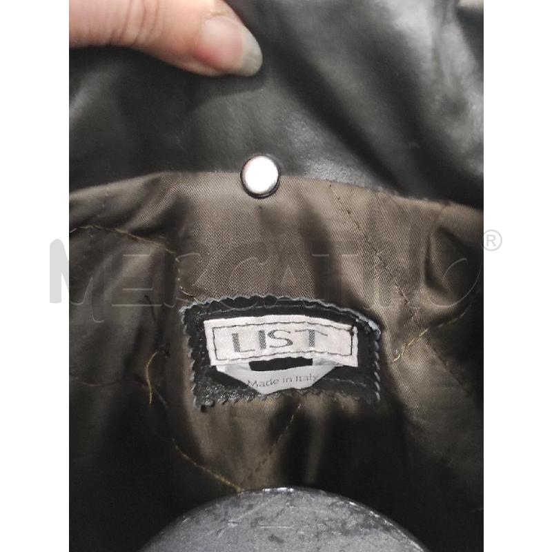 GIACCA DONNA LIST PELLE VERDE SCURO CON CAPPUCCIO TG. 46 | Mercatino dell'Usato Salerno torrione 2