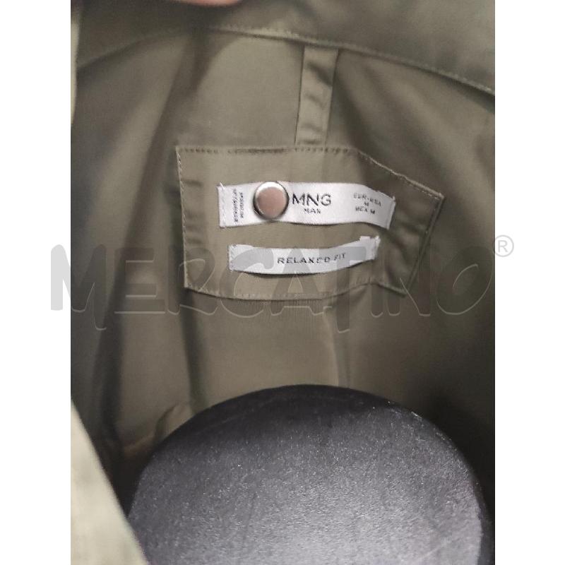 GIACCA DONNA MANGO VERDE MILITARE CON BOTTONI TG. M | Mercatino dell'Usato Salerno torrione 2