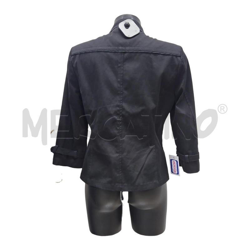 GIACCA DONNA MARELLA NERA COTONE TG. 48 | Mercatino dell'Usato Salerno torrione 2