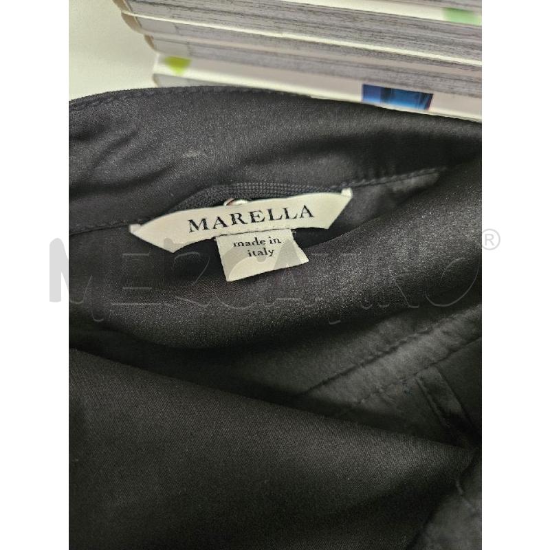 GIACCA DONNA MARELLA NERA COTONE TG. 48 | Mercatino dell'Usato Salerno torrione 3