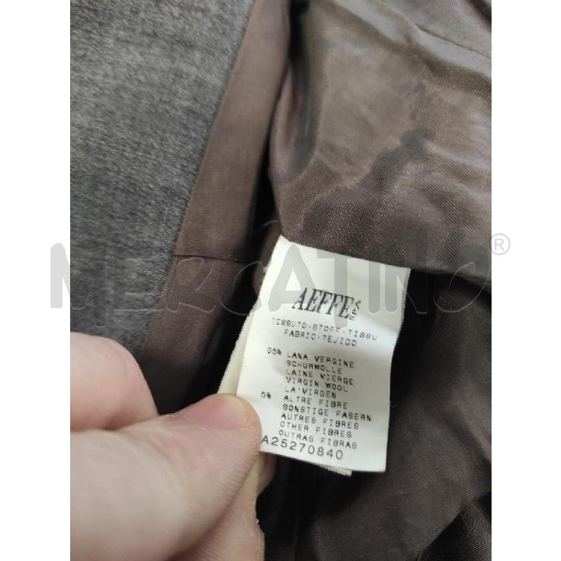 GIACCA DONNA MOSCHINO GRIGIA BORDO METALLIZZATO TG. 42 | Mercatino dell'Usato Salerno torrione 4