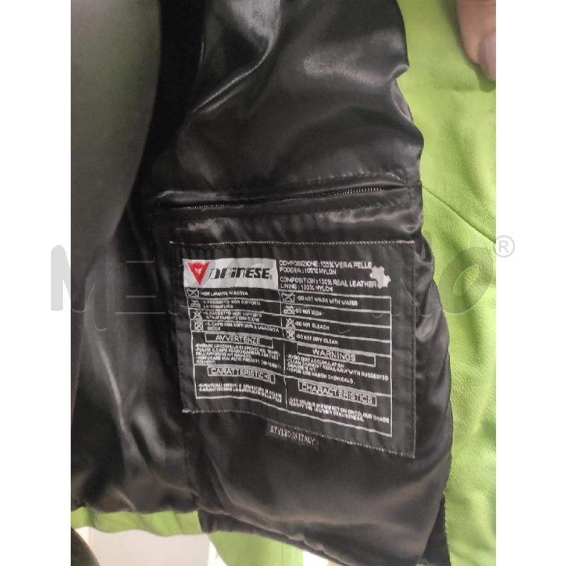 GIACCA DONNA MOTO DAINESE VERDE TG. 44 | Mercatino dell'Usato Salerno torrione 4