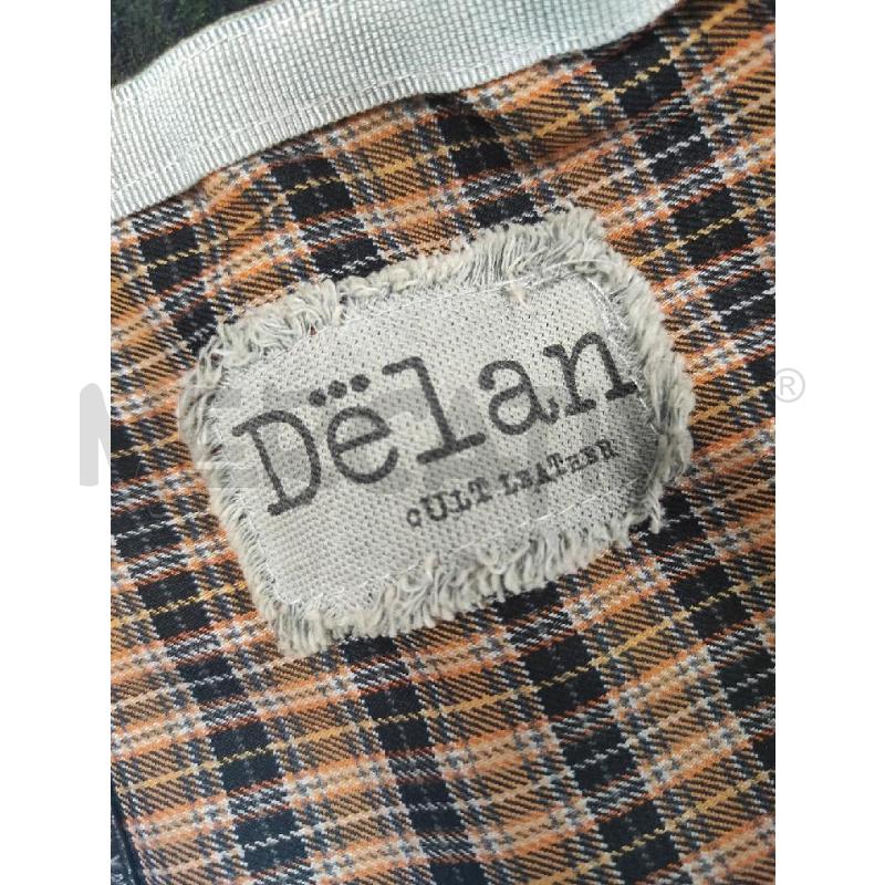 GIACCA DONNA PELLE DELAN DETTAGLI LANA TG 40 CON CAPPUCCIO | Mercatino dell'Usato Salerno torrione 3
