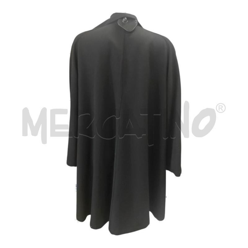 GIACCA DONNA PERSONNE NERO 100% LANA VERGINE S OVER VINTAGE SPOLVERINO | Mercatino dell'Usato Salerno torrione 2