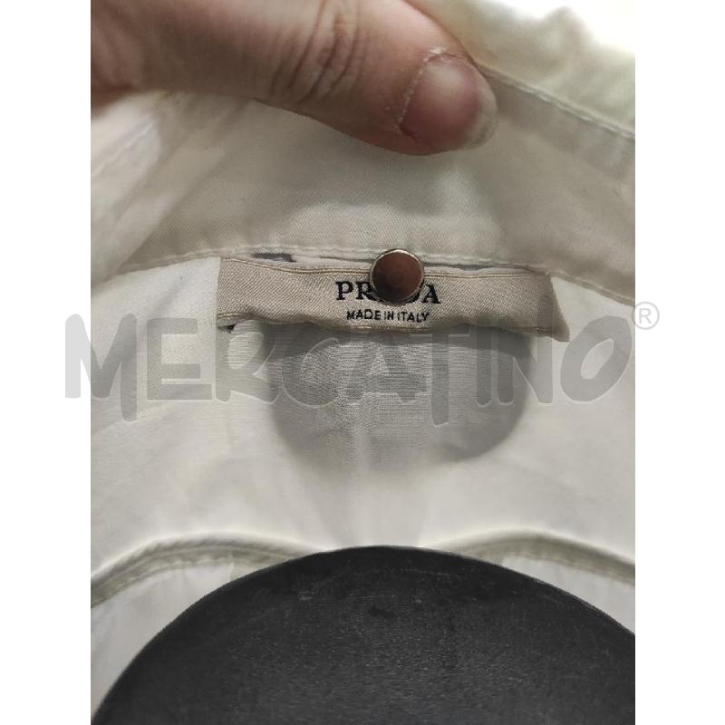 GIACCA DONNA PRADA BIANCA TG. 46 | Mercatino dell'Usato Salerno torrione 2