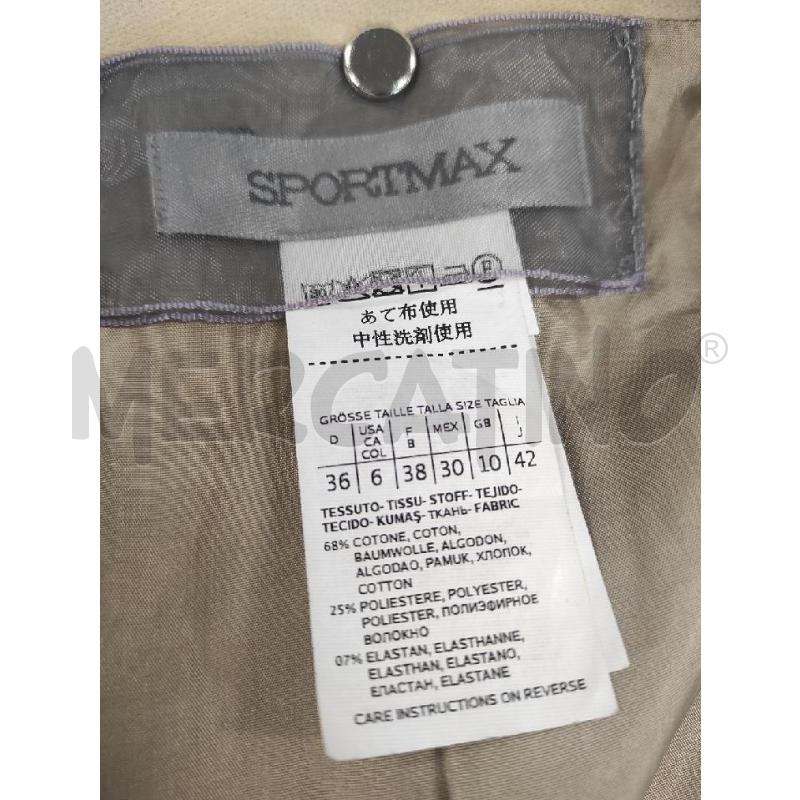 GIACCA DONNA SPORTMAX BEIGE AVVITATA TG. 42 | Mercatino dell'Usato Salerno torrione 3