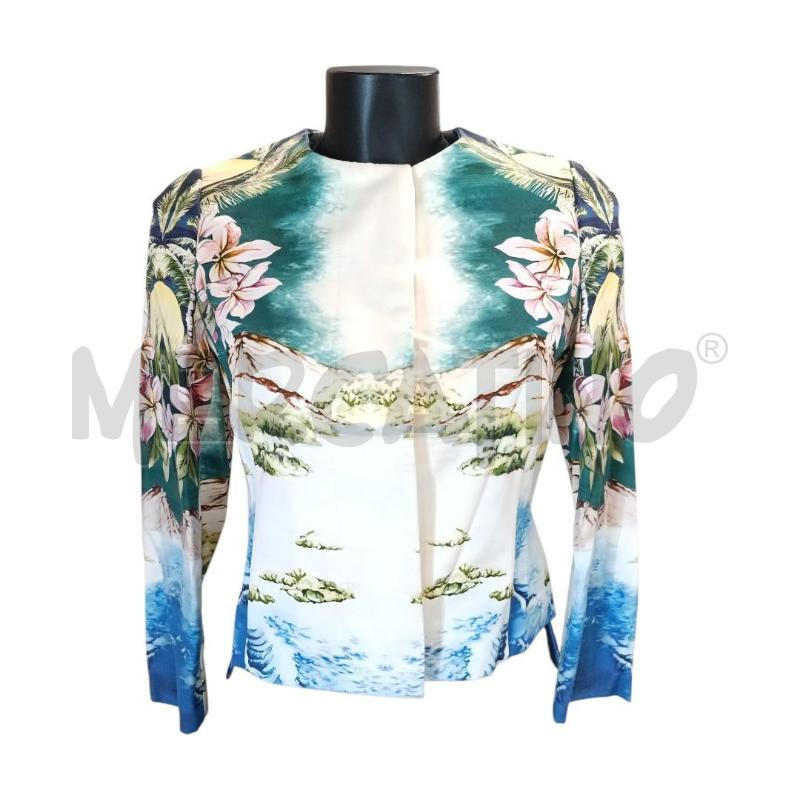 GIACCA DONNA STELLA MCCARTNEY A FIORI TG. 40 | Mercatino dell'Usato Salerno torrione 1