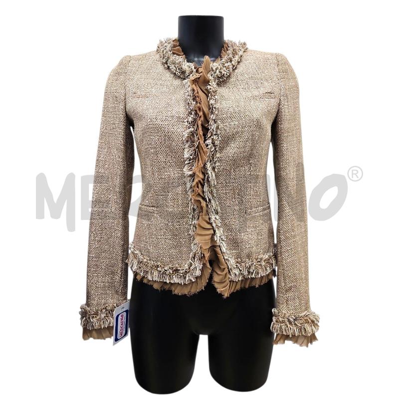 GIACCA DONNA YES LONDON TWEED OCRA TG. 40 | Mercatino dell'Usato Salerno torrione 1