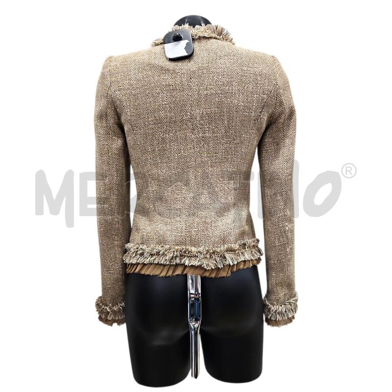 GIACCA DONNA YES LONDON TWEED OCRA TG. 40 | Mercatino dell'Usato Salerno torrione 2