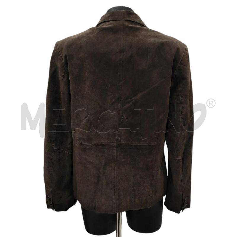 GIACCA PELLE DONNA MARRONE CANDA TG. 44 | Mercatino dell'Usato Salerno torrione 2