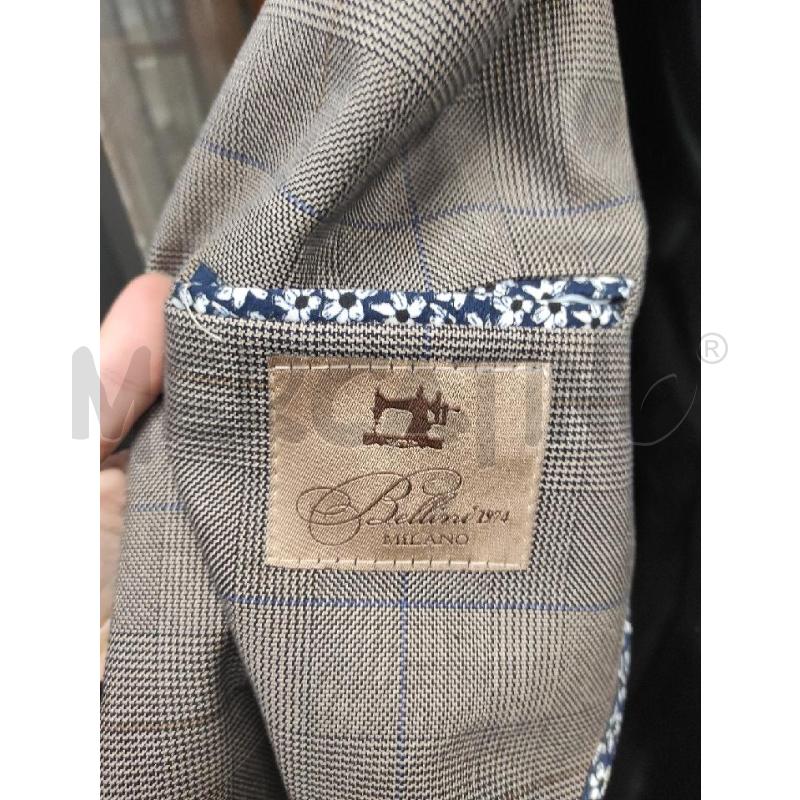 GIACCA UOMO BELLINI TORTORA PRINCIPE DI GALLES TG. 54 | Mercatino dell'Usato Salerno torrione 2