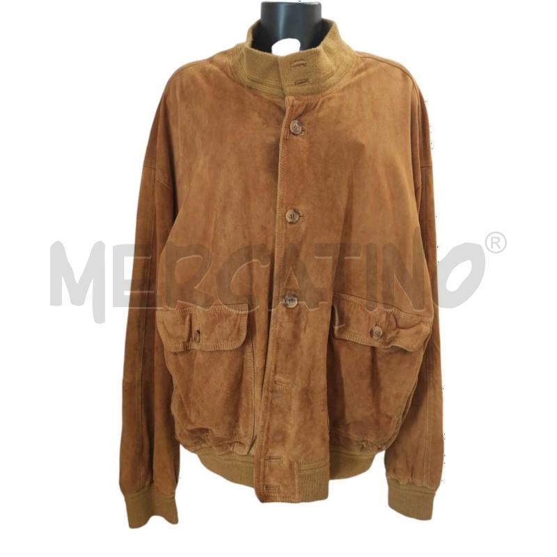 GIACCA UOMO BOMBER CAMOSCIO TG XL | Mercatino dell'Usato Salerno torrione 1