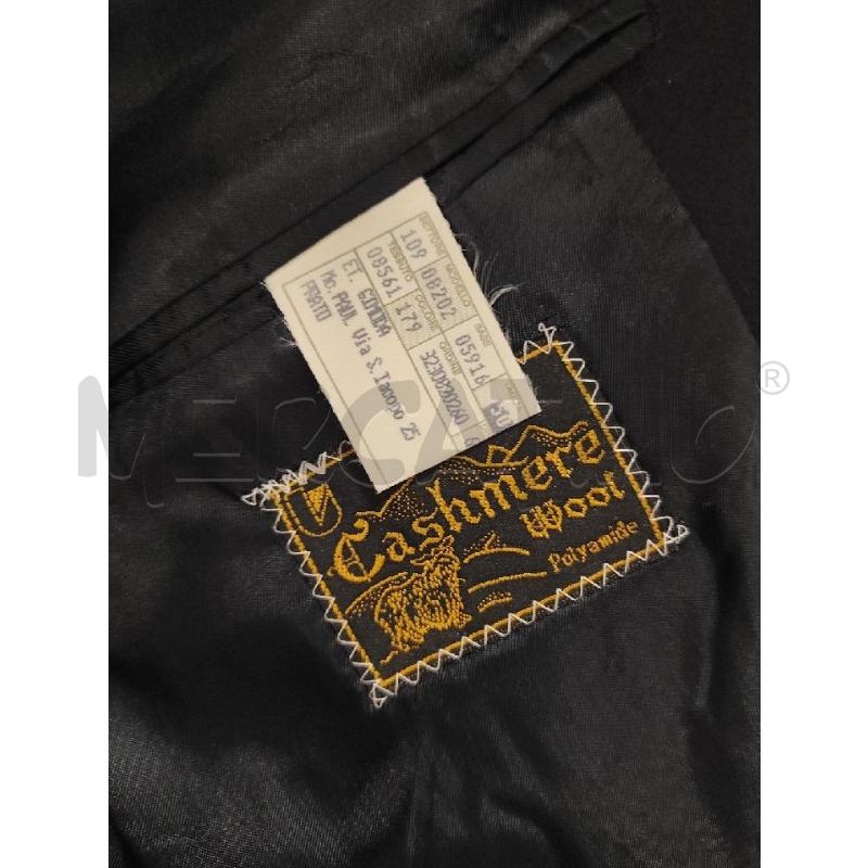 GIACCA UOMO CASHMERE BLU 3 BOTTONI TG 50 | Mercatino dell'Usato Salerno torrione 3