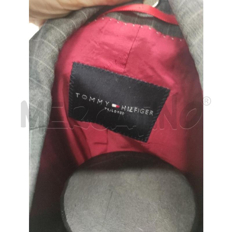 GIACCA UOMO TOMMY HILFIGER GRIGIA RIGHINI TG. 50  | Mercatino dell'Usato Salerno torrione 2