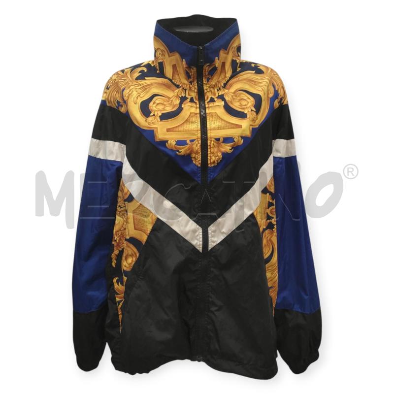 GIACCA UOMO VERSACE JEANS NERA BLU CON DIFETTO TG. 50 | Mercatino dell'Usato Salerno torrione 1