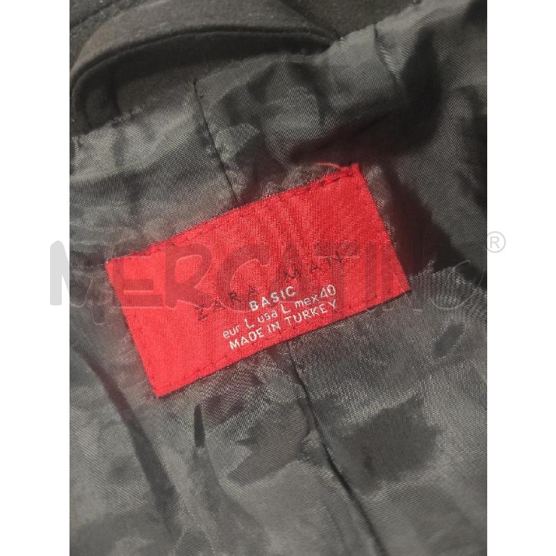 GIACCA UOMO ZARA NERO TG.L | Mercatino dell'Usato Salerno torrione 3