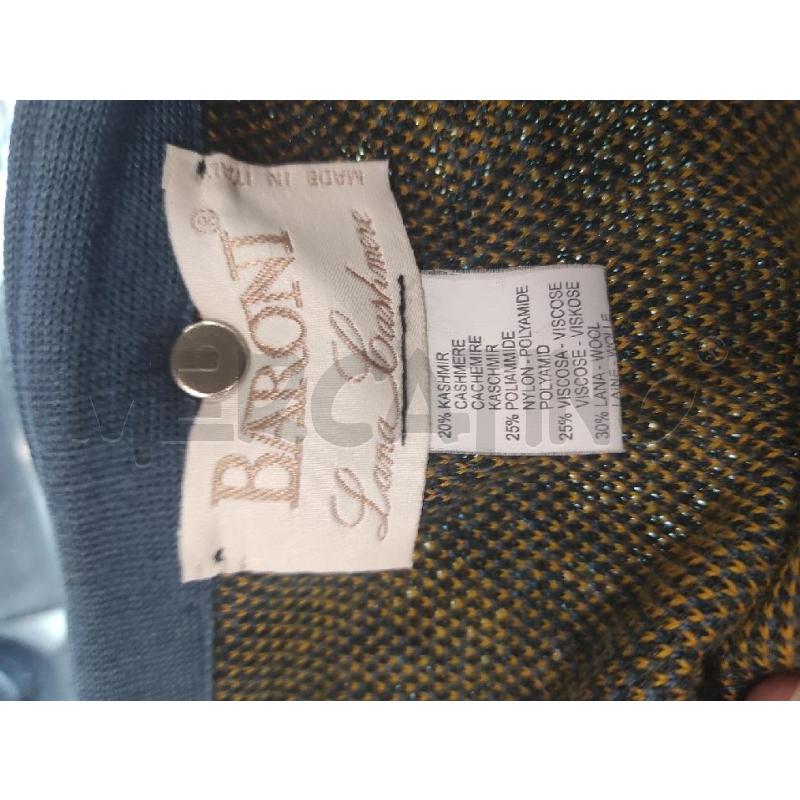 GILET DONNA BARONI MISTO LANA CASHMERE TG. 46 | Mercatino dell'Usato Salerno torrione 3