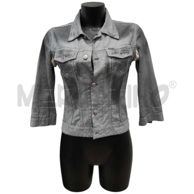 GIUBBINO DONNA DIESEL DENIM GRIGIO TG. M | Mercatino dell'Usato Salerno torrione 1