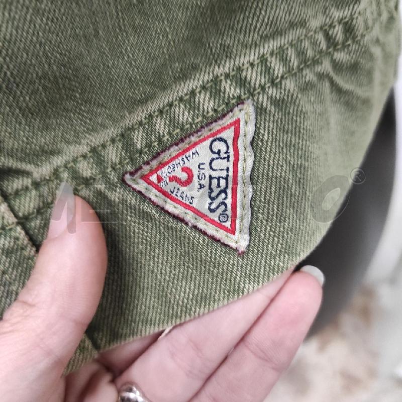 GIUBBINO DONNA JEANS  GUESS VERDE TG. 12A | Mercatino dell'Usato Salerno torrione 2