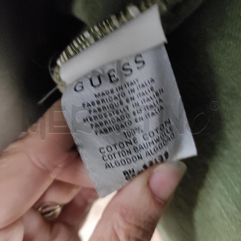 GIUBBINO DONNA JEANS  GUESS VERDE TG. 12A | Mercatino dell'Usato Salerno torrione 3