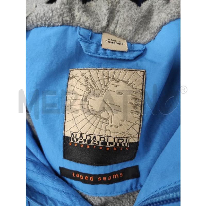 GIUBBINO UOMO NAPAPIJRI AZZURRO TG. 16A | Mercatino dell'Usato Salerno torrione 3