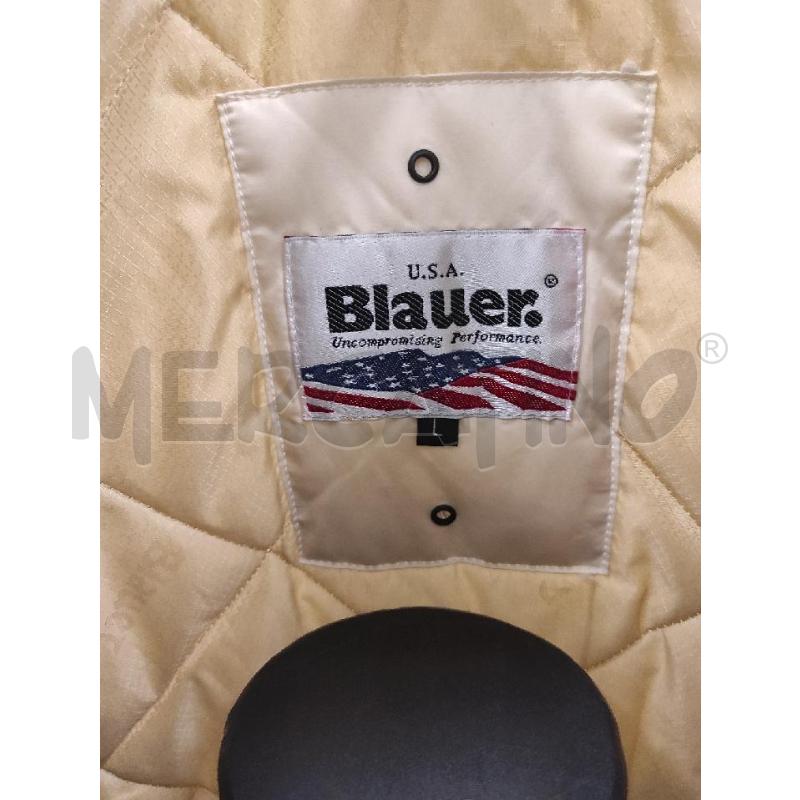 GIUBBOTTO UOMO BLAUER BIANCO TG. L  | Mercatino dell'Usato Salerno torrione 3
