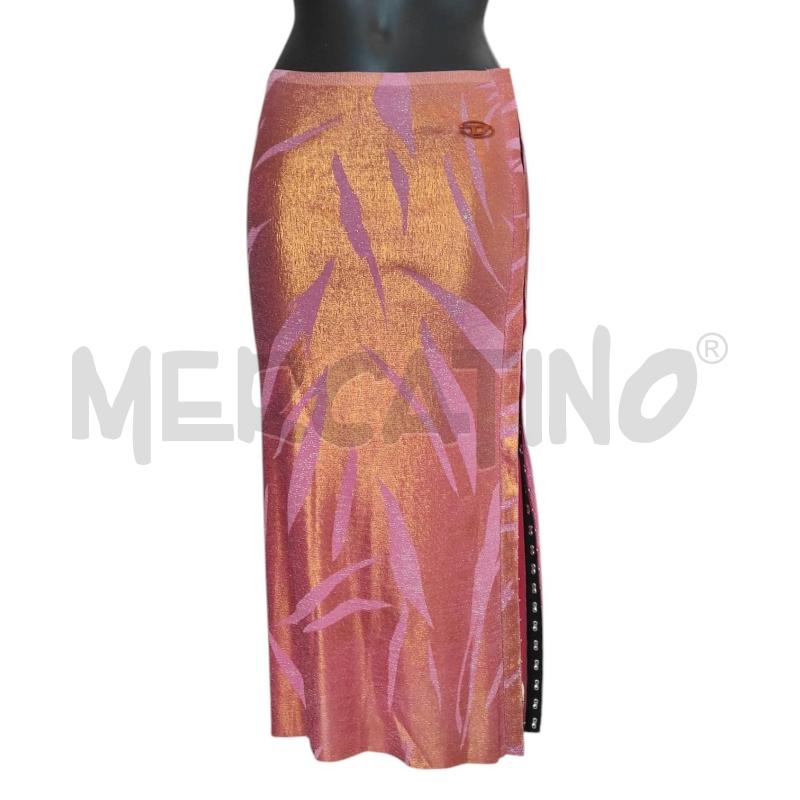 GONNA DIESEL ARANCIO FUCSIA CANGIANTE SPACCO GANCETTI TG. S | Mercatino dell'Usato Salerno torrione 1